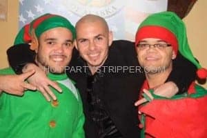 santa elves christmas party