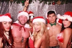 sexy santa strippers