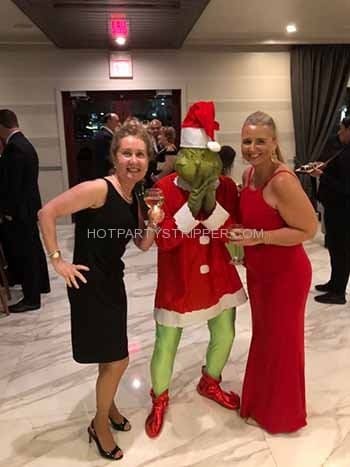 grinch for hire at christmas party