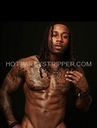 BankX Houston Male Stripper