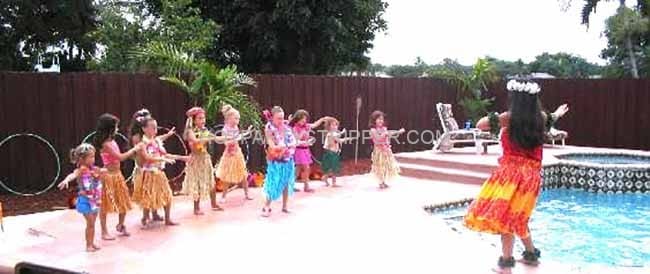 hula dancers for all types of parties