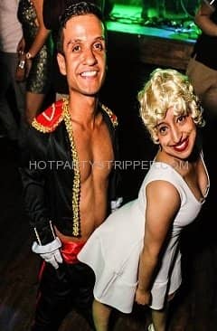 Midget Rental Elvis and Marilyn Costume