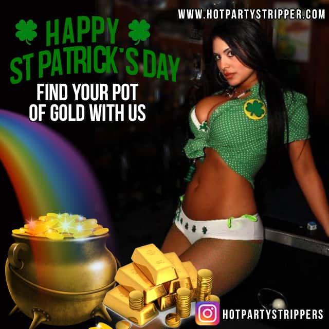 saint patricks day private strippers