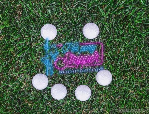 Perfect Golf Outing with a Hot Party Caddie