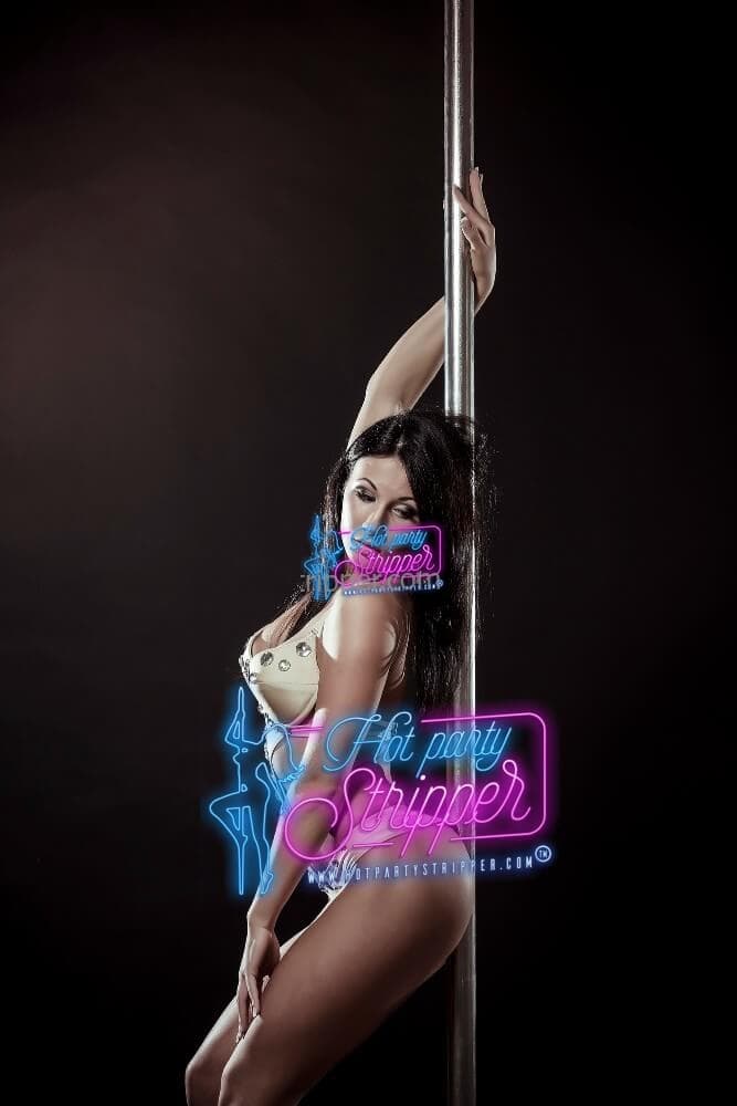 strip club girl on a pole