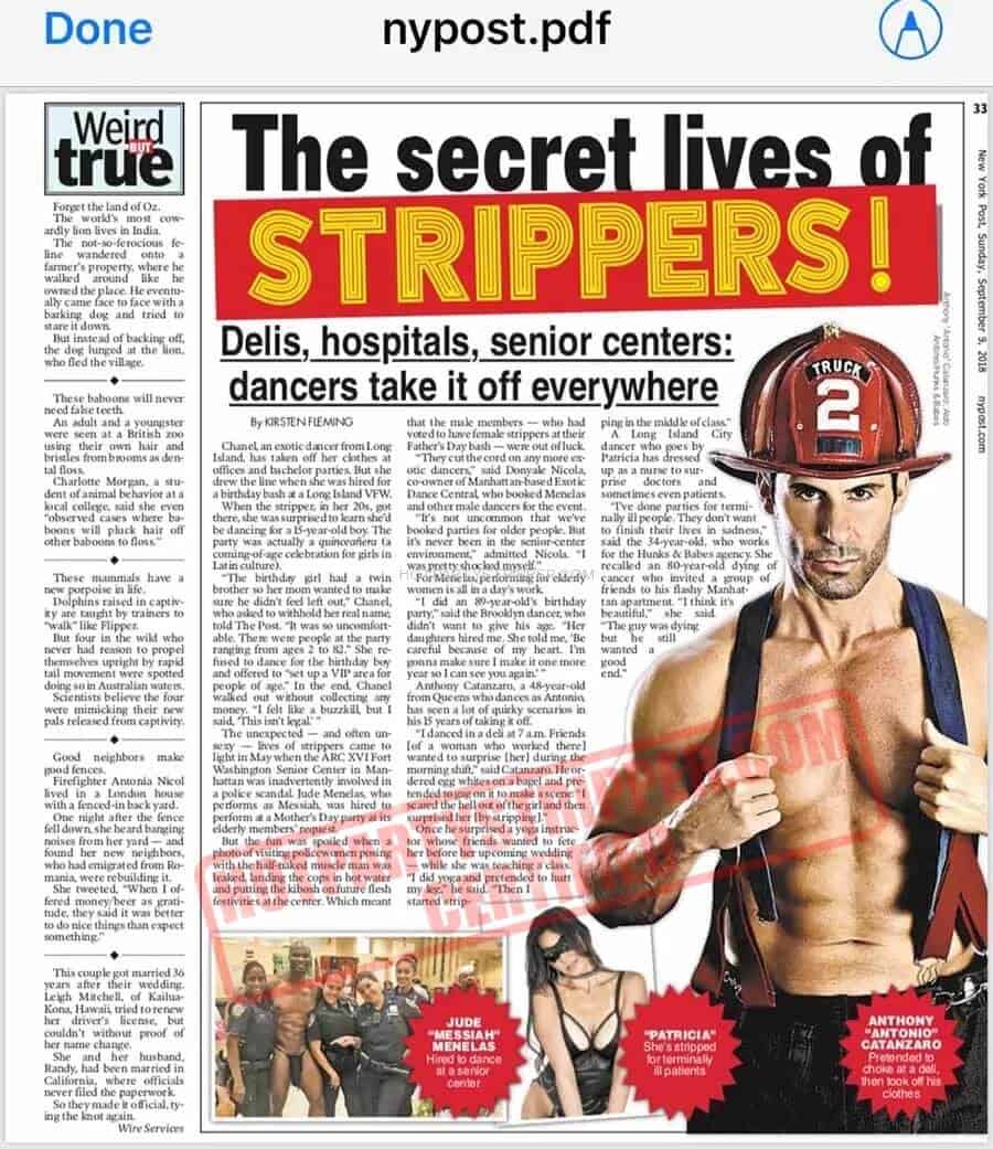 NY Post publishes Hot Party Stripper LLC