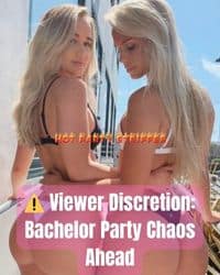 Key West bachelor party female strippers