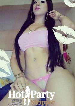 Austin showgirl posing for a private guys night entertainment booking