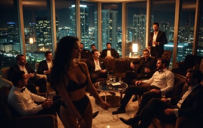 private party vs strip club bachelor party experience comparison