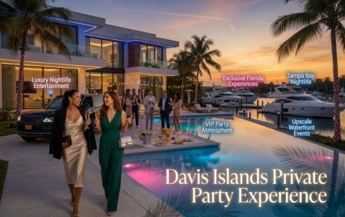 Davis Islands Florida Luxury Nightlife Experience | Hot Party Stripper Luxury private party atmosphere with female nightlife entertainers on Davis Islands Florida