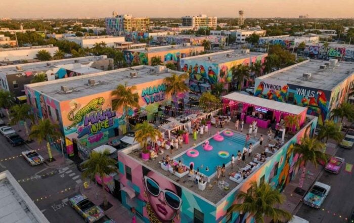Miami Swim Week 2026 Wynwood – Events Guide | Hot Party Stripper | Hot Party Stripper Miami Swim Week 2026 in Wynwood art district with fashion shows rooftop parties and designer events