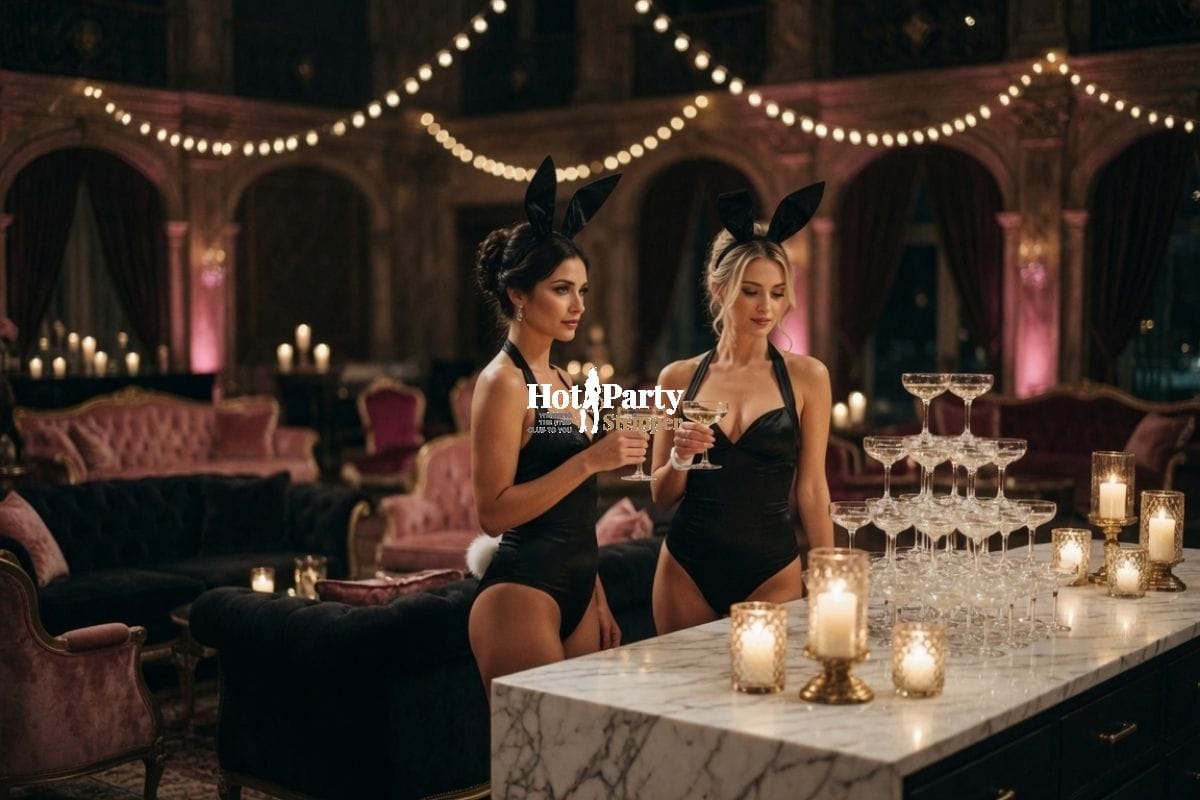 plan-playboy-party | Hot Party Stripper Planning a Playboy Party