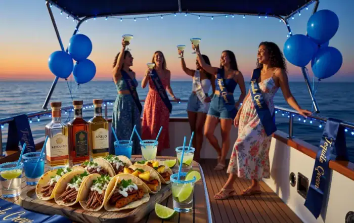 Tacos and Tequila Party Cruise The Complete Bachelorette - Tacos and Tequila Party Cruise Guide | Hot Party Stripper Professional header image for list-based article: Tacos and Tequila Party Cruise: The Complete Bachelorette...