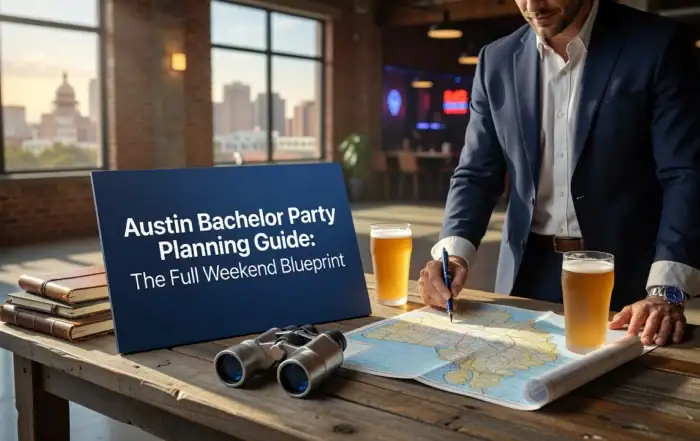 Austin Bachelor Party Planning Guide The Full Weekend - bachelor party planning Austin Guide | Hot Party Stripper Professional header image for list-based article: Austin Bachelor Party Planning Guide: The Full Weekend Bl...